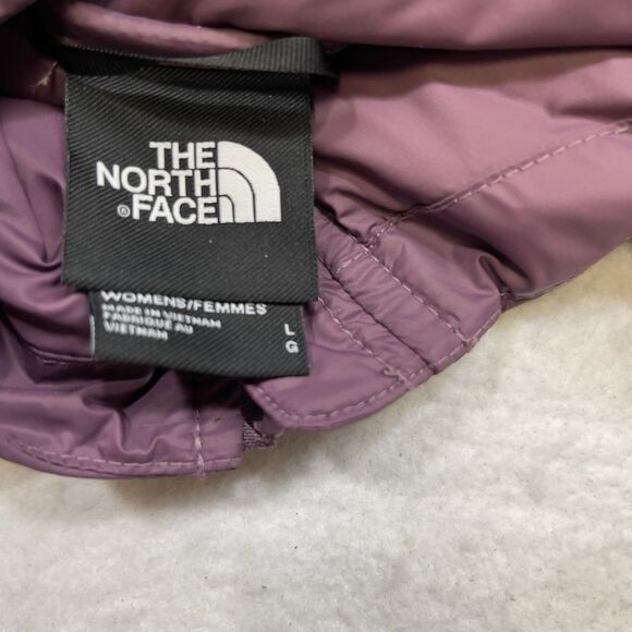 The North Face Jacket Womens Large Pink Mauve Down Puffer Gorpcore Outdoor - Picture 5 of 11